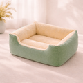 Pet Bed - Green/Black/Pink