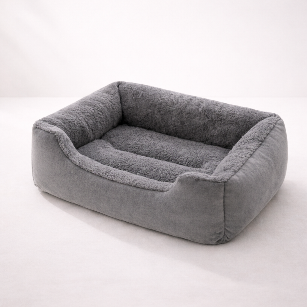 Pet Bed - Green/Black/Pink